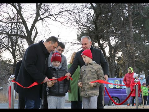 კიდევ ერთი განახლებული სკვერი რუსთავში